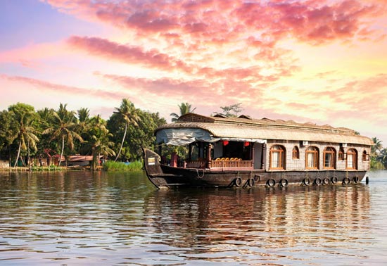 Sunset at Kumarakom